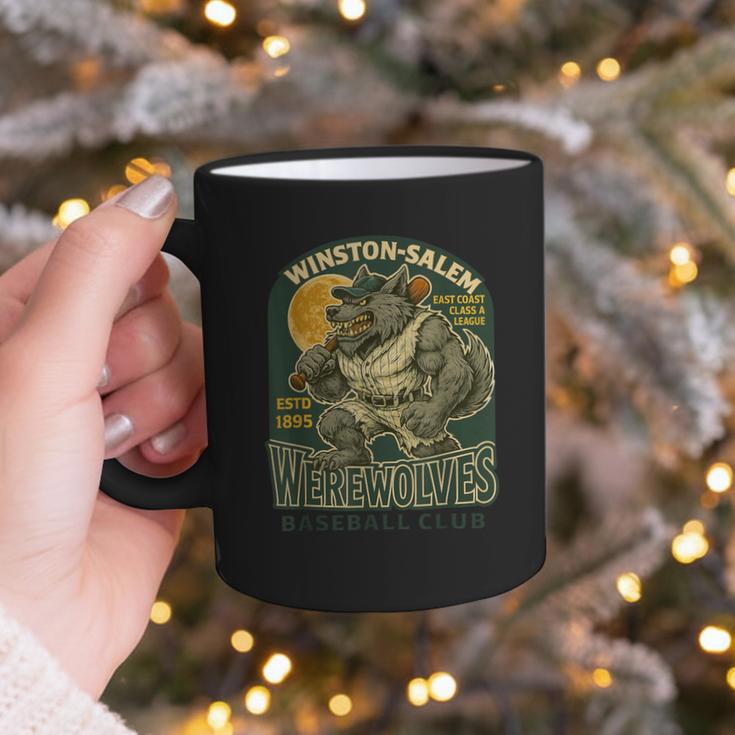 Winston-Salem Werewolves Minor League Baseball Club Graphic Print Coffee Mug Winston-Salem Werewolves Minor League Baseball Club Graphic Print Coffee Mug