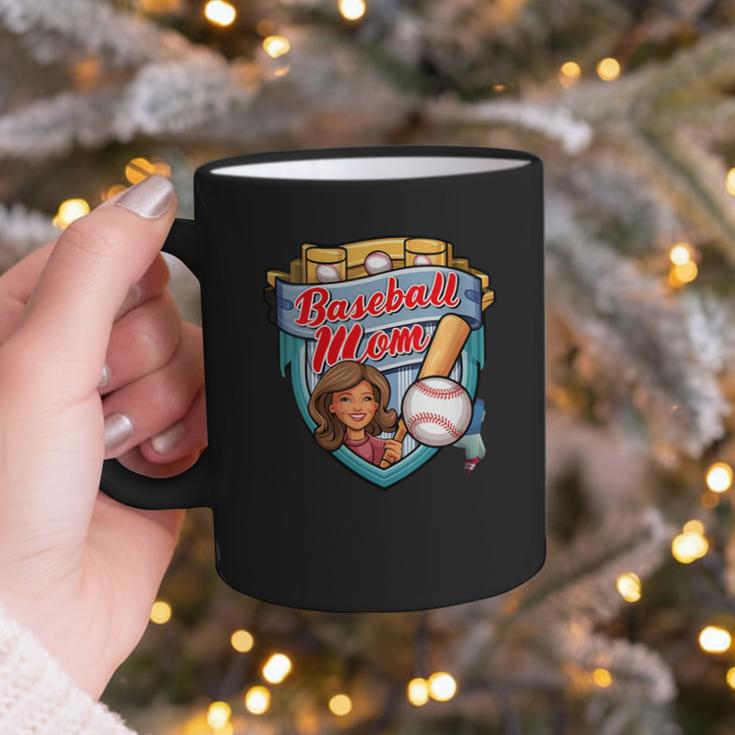 Womens Baseball Mom Mama Mother's In My Baseball Mom Era Graphic Print Coffee Mug