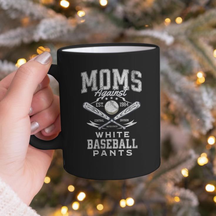 Women's Baseball Mom Moms Against Baseball Pants Proud Graphic Print Coffee Mug