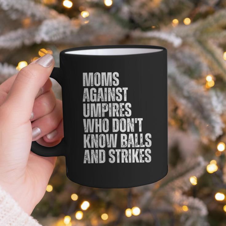Women's Moms Against Umpires Parents Mom Baseball Sarcastic Graphic Print Coffee Mug Women's Moms Against Umpires Parents Mom Baseball Sarcastic Graphic Print Coffee Mug