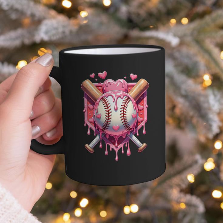 Women's Valentines Day Baseball Boys Ice Cream Drip Heart Youth Kids Graphic Print Coffee Mug Women's Valentines Day Baseball Boys Ice Cream Drip Heart Youth Kids Graphic Print Coffee Mug