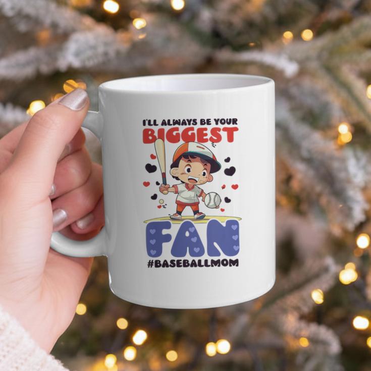 Always Your Biggest Fan Baseball Mom Graphic Print Coffee Mug Always Your Biggest Fan Baseball Mom Graphic Print Coffee Mug