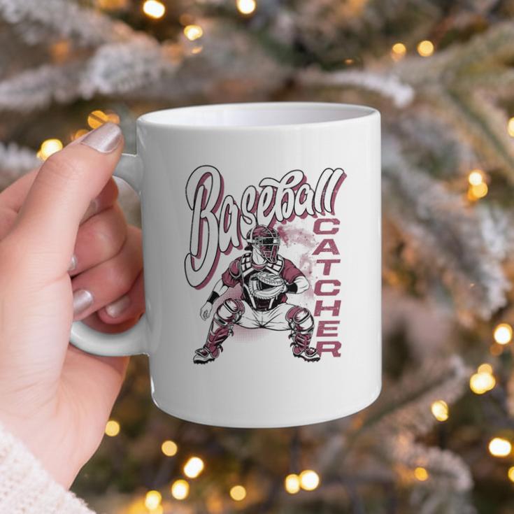 Baseball Catcher Gear Home Plate Premium Tri-Blend Graphic Print Coffee Mug Baseball Catcher Gear Home Plate Premium Tri-Blend Graphic Print Coffee Mug