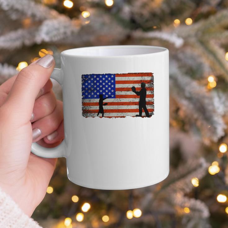 Baseball Coach Baseball Dad American Flag Graphic Print Coffee Mug Baseball Coach Baseball Dad American Flag Graphic Print Coffee Mug