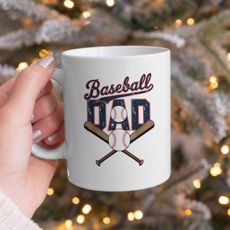 Baseball Dad Father's Day Celebration For Sports Lovers Fans Graphic Print Coffee Mug