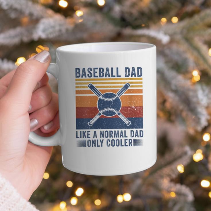 Baseball Dad Like A Normal Dad Only Cooler Graphic Print Coffee Mug