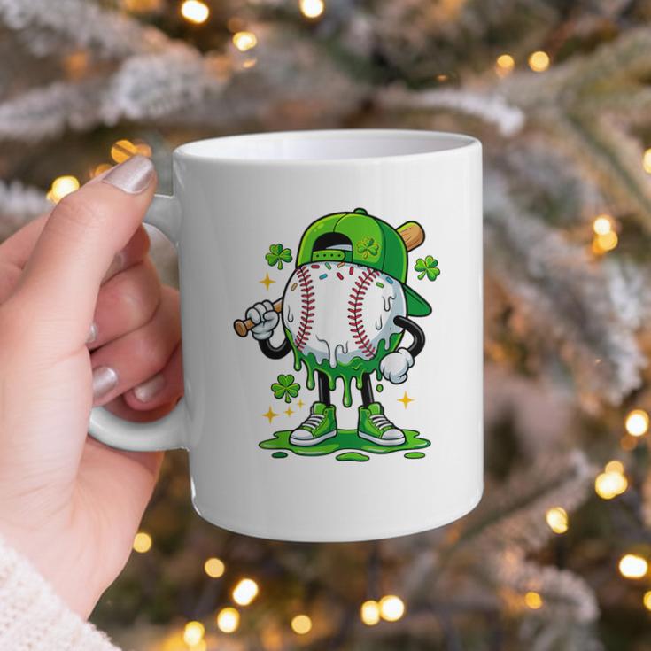 Baseball Drip Ice Cream Apparel Boy Youth St Patrick’s Day Graphic Print Coffee Mug