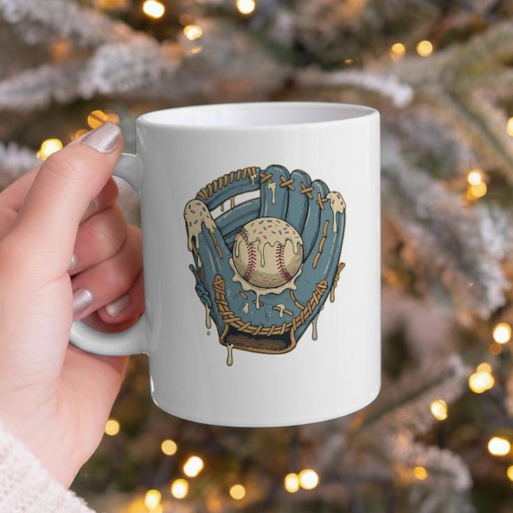 Baseball Drip Ice Cream Glove With Sprinkles And Ball Youth Premium Tri-Blend Graphic Print Coffee Mug Baseball Drip Ice Cream Glove With Sprinkles And Ball Youth Premium Tri-Blend Graphic Print Coffee Mug