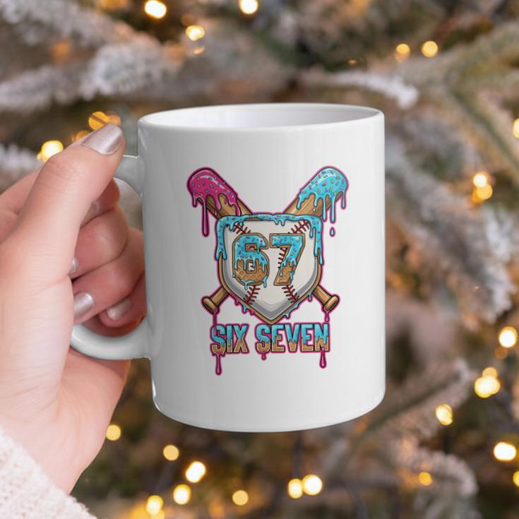 Baseball Drip Number 67 Player 6-7 Six Seven Meme Gen Alpha Graphic Print Coffee Mug Baseball Drip Number 67 Player 6-7 Six Seven Meme Gen Alpha Graphic Print Coffee Mug