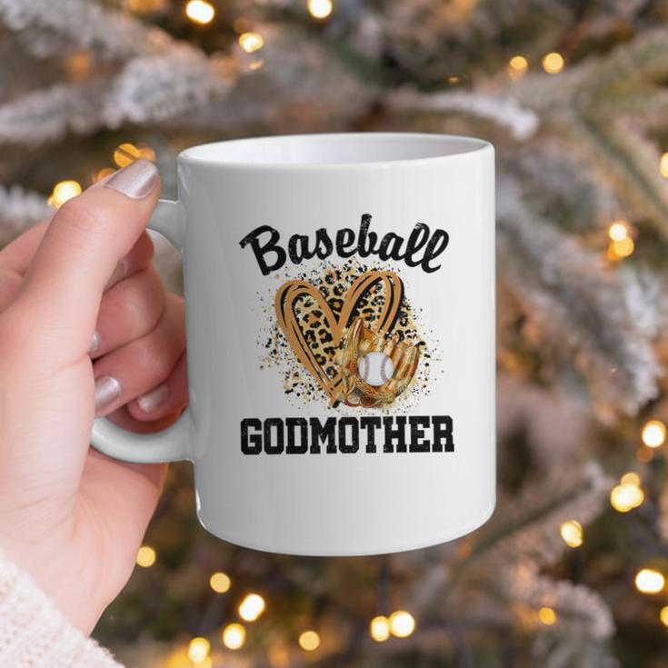 Baseball Godmother Leopard Heart Baseball Mom Game Day Graphic Print Coffee Mug Baseball Godmother Leopard Heart Baseball Mom Game Day Graphic Print Coffee Mug