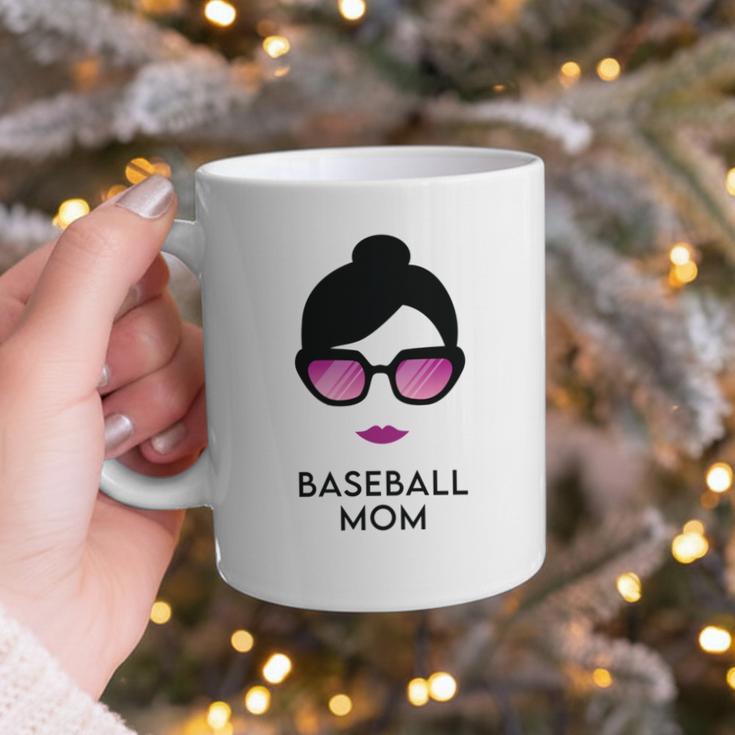 Baseball Mom Activity Mom Graphic Print Coffee Mug Baseball Mom Activity Mom Graphic Print Coffee Mug
