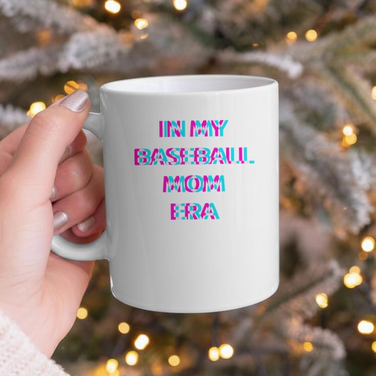 In My Baseball Mom Era 80s Retro Style Graphic Print Coffee Mug In My Baseball Mom Era 80s Retro Style Graphic Print Coffee Mug