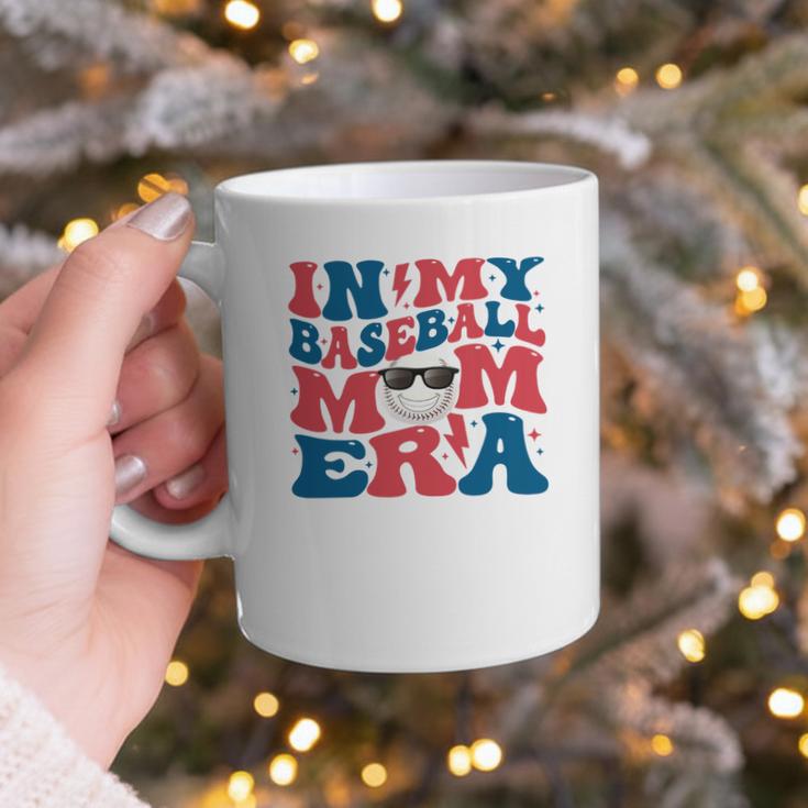 In My Baseball Mom Era Smile Face Retro Graphic Print Coffee Mug In My Baseball Mom Era Smile Face Retro Graphic Print Coffee Mug