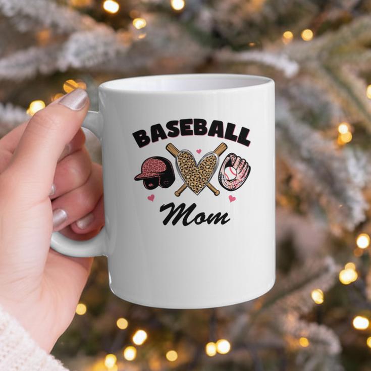 Baseball Mom Leopard Heart Game Day Love Mommy Graphic Print Coffee Mug Baseball Mom Leopard Heart Game Day Love Mommy Graphic Print Coffee Mug
