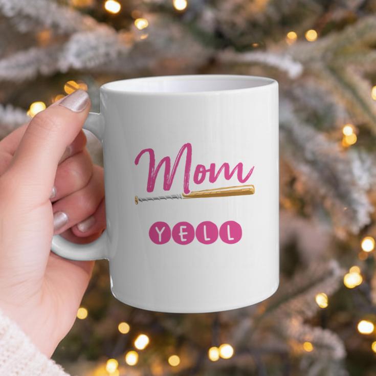 Baseball Mom Baseball Pitcher Bat Gloves Baseball Player Graphic Print Coffee Mug