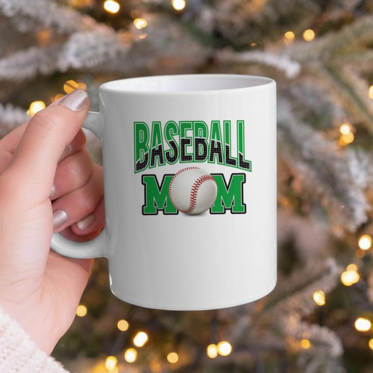 Baseball Mom Sports Green Graphic Print Coffee Mug Baseball Mom Sports Green Graphic Print Coffee Mug