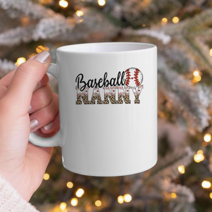 Baseball Nanny Women BallPark Nanny Baseball Mom Graphic Print Coffee Mug