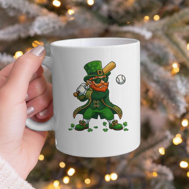 Baseball St Patricks Day Leprechaun Boys Girls Men Women Graphic Print Coffee Mug