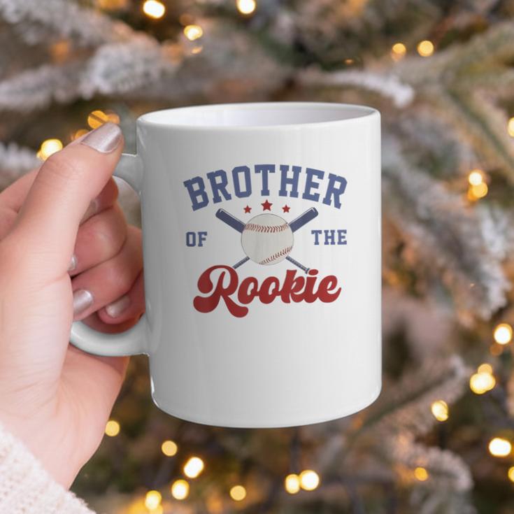 Brother Of Rookie 1st Birthday Baseball Boy Family Matching Graphic Print Coffee Mug Brother Of Rookie 1st Birthday Baseball Boy Family Matching Graphic Print Coffee Mug