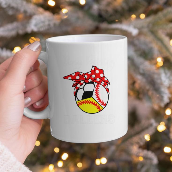 Busy Raising Ballers Baseball Softball Soccer Mom Premium Tri-Blend Graphic Print Coffee Mug Busy Raising Ballers Baseball Softball Soccer Mom Premium Tri-Blend Graphic Print Coffee Mug