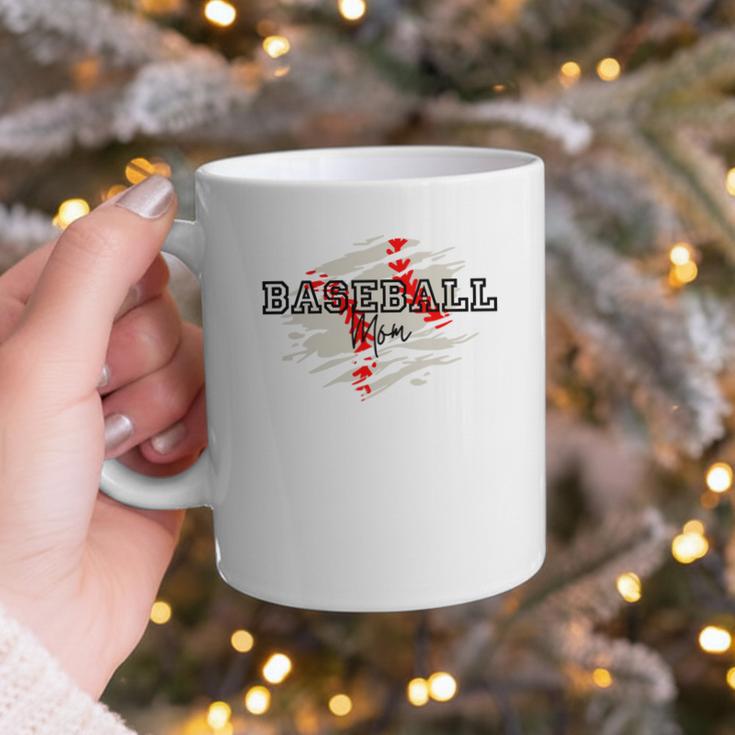Distressed Baseball Mom Graphic Print Coffee Mug Distressed Baseball Mom Graphic Print Coffee Mug