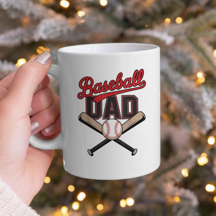 Father's Day Baseball Dad Daddy Vintage Game Day Boys Kids Graphic Print Coffee Mug