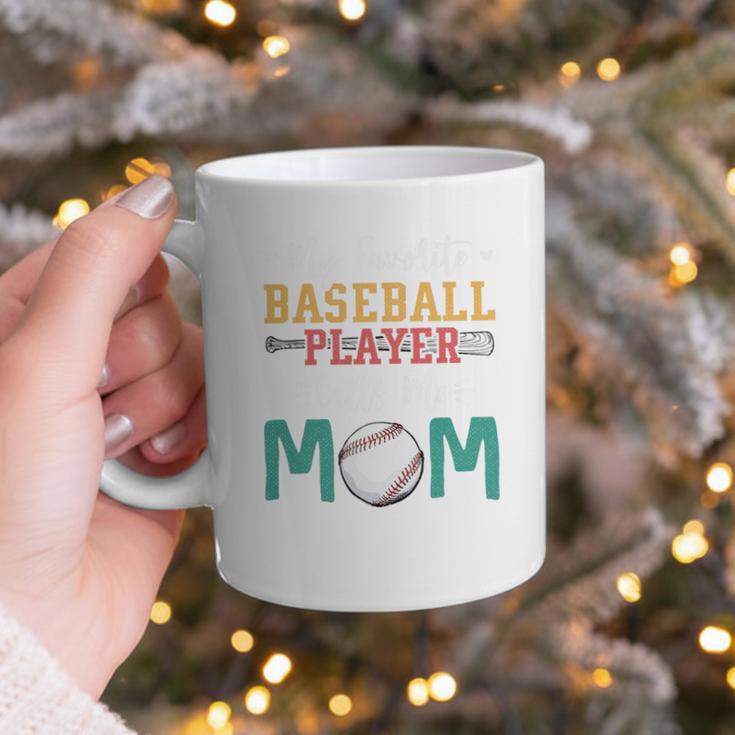 My Favorite Baseball Player Calls Me Mom Baseball Mom Premium Graphic Print Coffee Mug My Favorite Baseball Player Calls Me Mom Baseball Mom Premium Graphic Print Coffee Mug