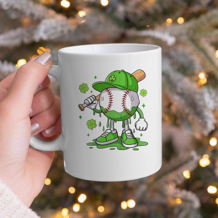 Kids Boys Happy St Patricks Day Kids Baseball Ice Cream Drip Graphic Print Coffee Mug Kids Boys Happy St Patricks Day Kids Baseball Ice Cream Drip Graphic Print Coffee Mug