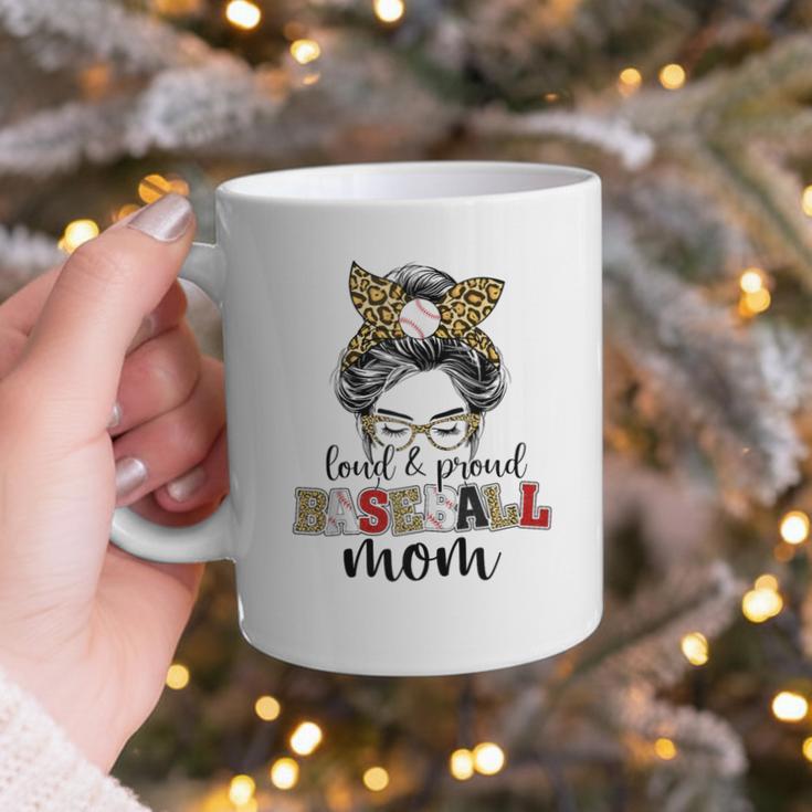 Loud And Proud Baseball Mom Messy Bun Leopard Baseball Mom Graphic Print Coffee Mug Loud And Proud Baseball Mom Messy Bun Leopard Baseball Mom Graphic Print Coffee Mug