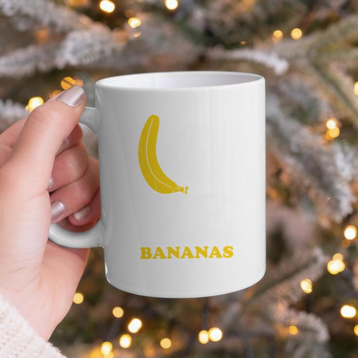 Love Bananas Banana Baseball Graphic Print Coffee Mug Love Bananas Banana Baseball Graphic Print Coffee Mug