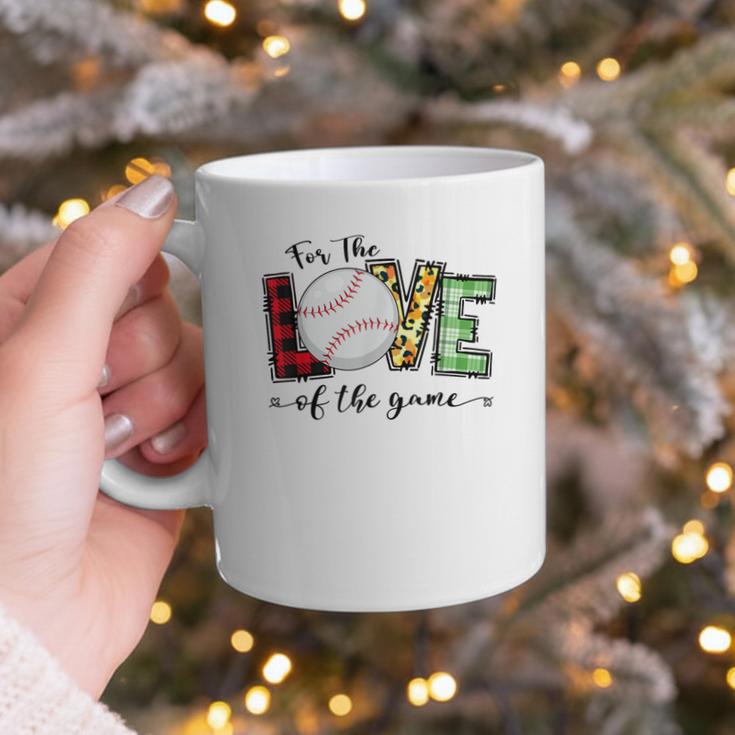 For The Love Of The Game Day Baseball Mom Cheering Lovers Graphic Print Coffee Mug For The Love Of The Game Day Baseball Mom Cheering Lovers Graphic Print Coffee Mug