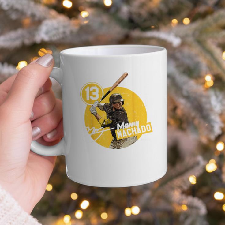 Manny Machado San Diego MLB Baseball Players MLBMAC4056 Graphic Print Coffee Mug Manny Machado San Diego MLB Baseball Players MLBMAC4056 Graphic Print Coffee Mug