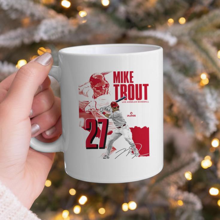 Mike Trout Los Angeles A MLB Baseball Players MLBMTR304N Graphic Print Coffee Mug