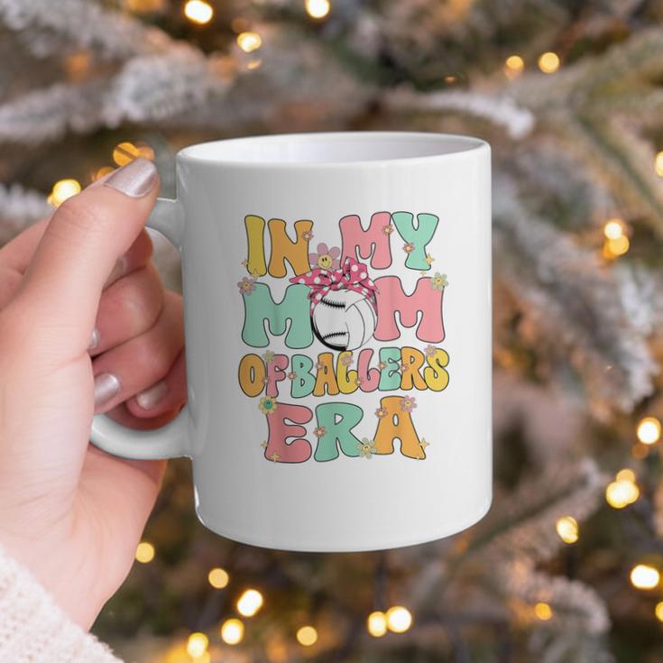 In My Mom Of Ballers Era Groovy Volleyball Baseball Mom Cute Graphic Print Coffee Mug In My Mom Of Ballers Era Groovy Volleyball Baseball Mom Cute Graphic Print Coffee Mug
