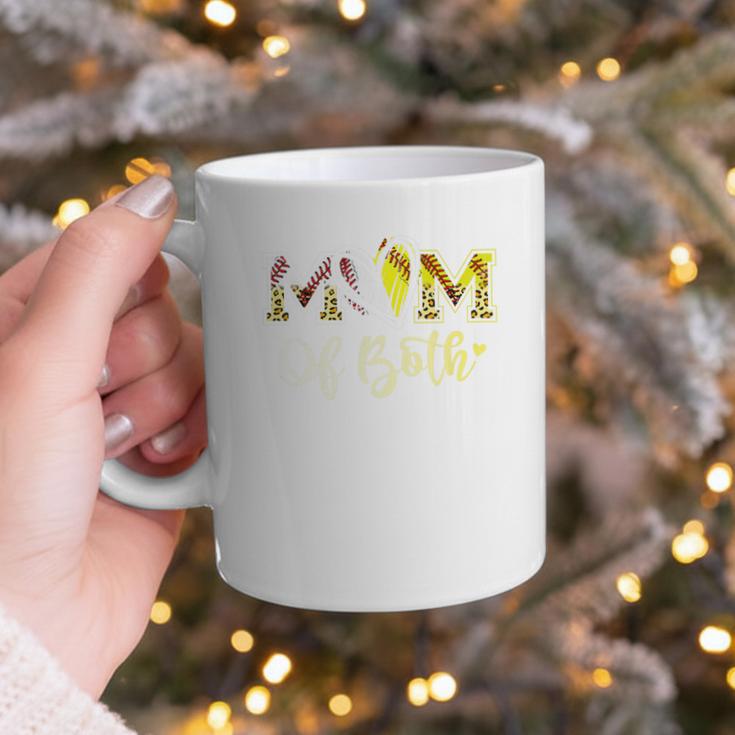Mom Of Both Softball Baseball Mom Premium Graphic Print Coffee Mug Mom Of Both Softball Baseball Mom Premium Graphic Print Coffee Mug