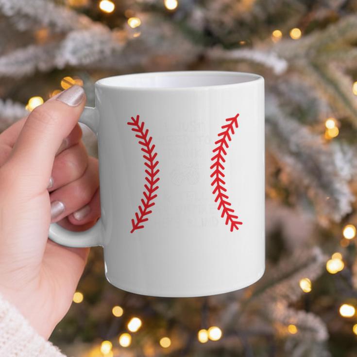 Need To Drink And Tell An Umpire He's Blind Baseball Dad Premium Graphic Print Coffee Mug
