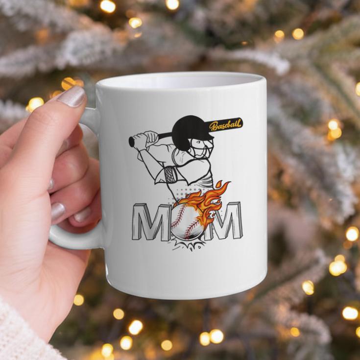 Proud Baseball MOM Sports & Softball Nostalgia Graphic Print Coffee Mug Proud Baseball MOM Sports & Softball Nostalgia Graphic Print Coffee Mug