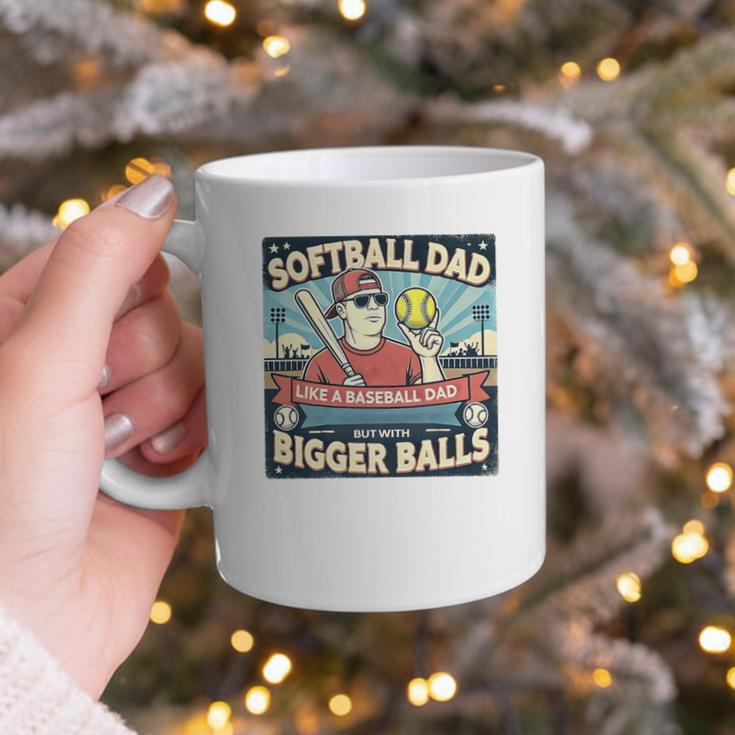 Softball Dad Like a Baseball Dad Gift Men Premium Graphic Print Coffee Mug Softball Dad Like a Baseball Dad Gift Men Premium Graphic Print Coffee Mug