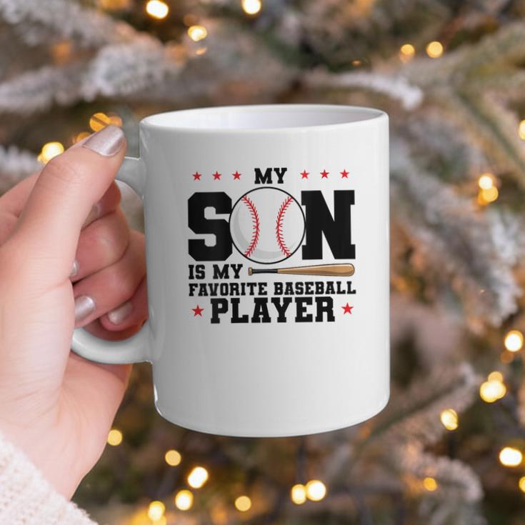 My Son Is My Favorite Baseball Player Baseball Mom Graphic Print Coffee Mug My Son Is My Favorite Baseball Player Baseball Mom Graphic Print Coffee Mug