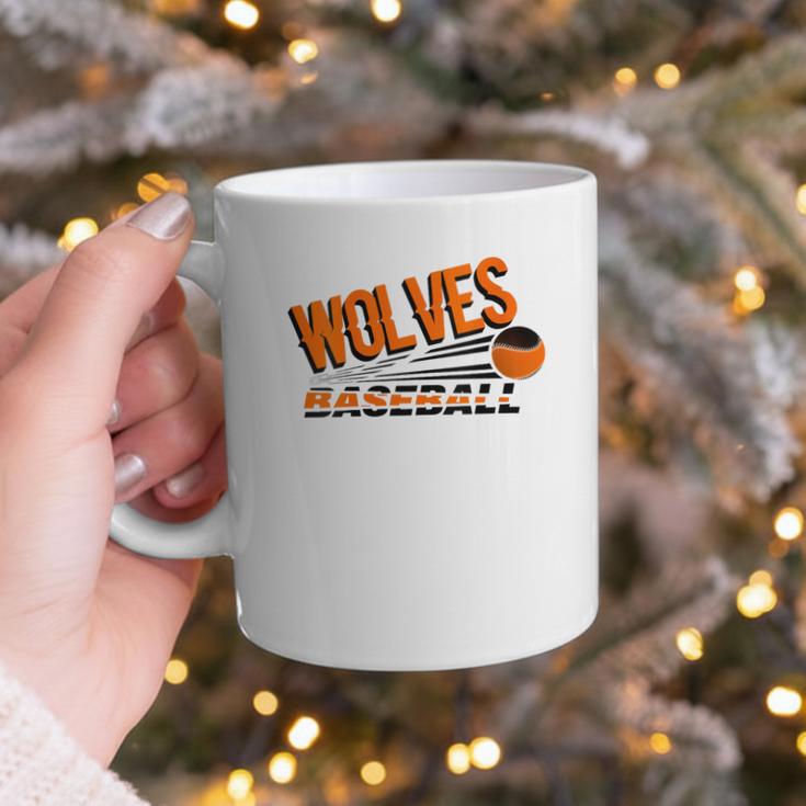 Wolves Baseball Team Baseball Mom Wolf Sports School Spirit Graphic Print Coffee Mug Wolves Baseball Team Baseball Mom Wolf Sports School Spirit Graphic Print Coffee Mug