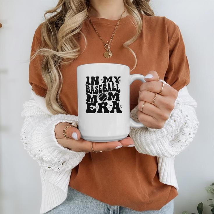 In My Baseball Mom Era Baseball Graphic Print Coffee Mug