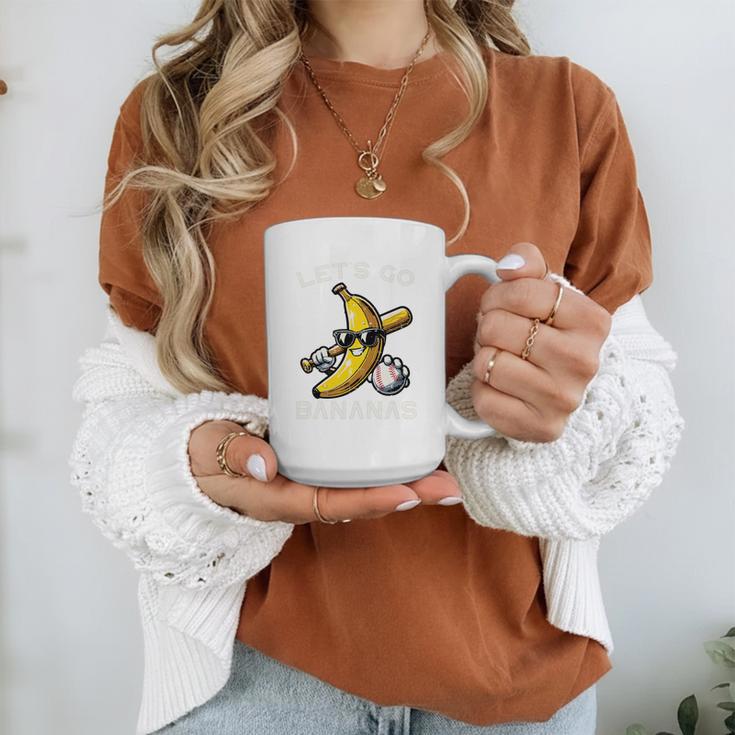 Lets Go Bananas Baseball Retro Sports Boys Kids Men Youth Premium Tri-Blend Graphic Print Coffee Mug Lets Go Bananas Baseball Retro Sports Boys Kids Men Youth Premium Tri-Blend Graphic Print Coffee Mug