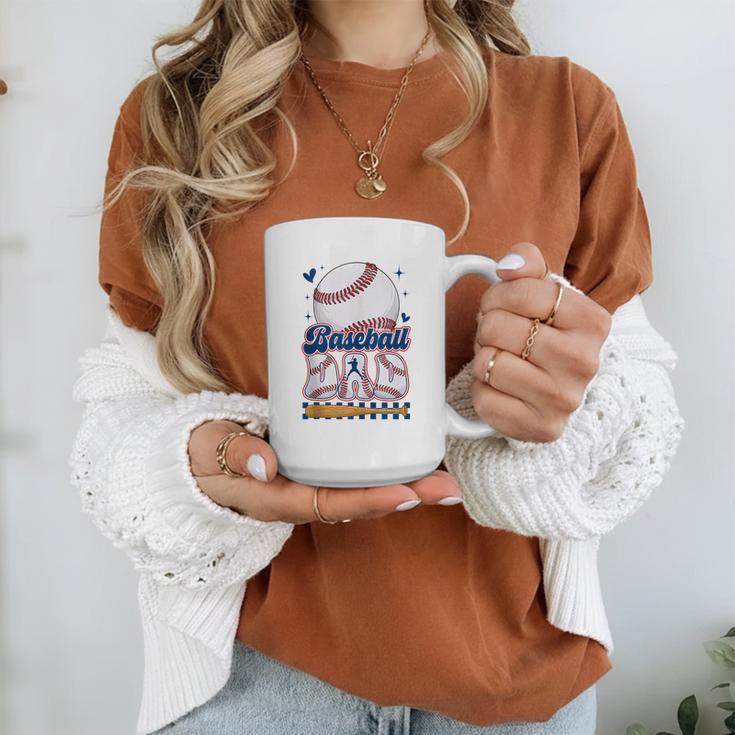 Groovy Baseball Dad Daddy Father Happy Fathers Day Men Guys Graphic Print Coffee Mug Groovy Baseball Dad Daddy Father Happy Fathers Day Men Guys Graphic Print Coffee Mug
