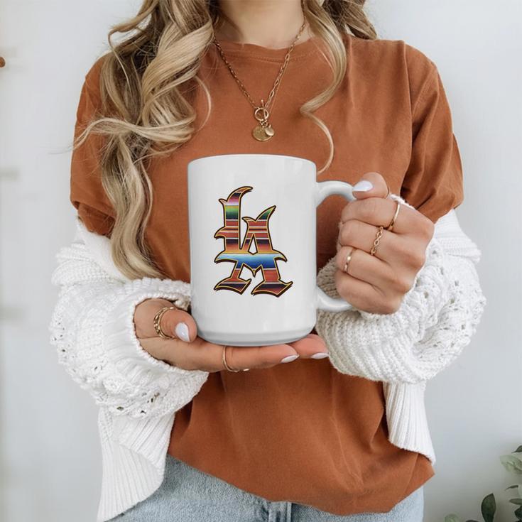 LA Sarape Los Angeles LA Sarape East LA Baseball Mexican Premium Tri-Blend Graphic Print Coffee Mug LA Sarape Los Angeles LA Sarape East LA Baseball Mexican Premium Tri-Blend Graphic Print Coffee Mug