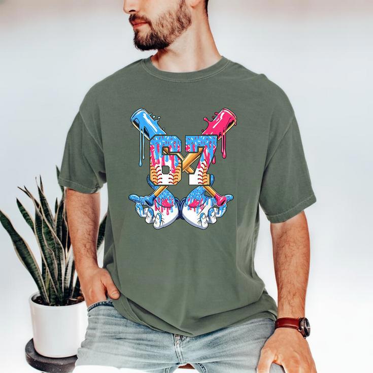 67 Baseball Drip Birthday Boy For Men Boys Kids Youth Men's Comfort Colors T-Shirt