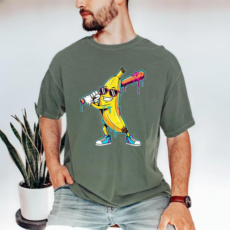 Banana Baseball Drip Kids Youth Boys Girls Men's Comfort Colors T-Shirt