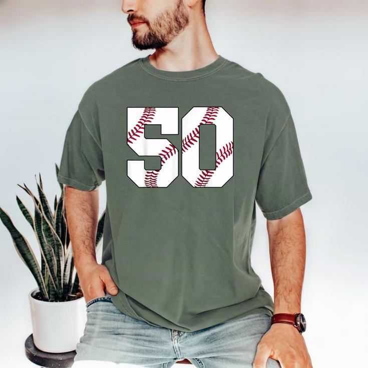Baseball 1976 50th Birthday Vintage 50 Years Old Retro Men's Comfort Colors T-Shirt