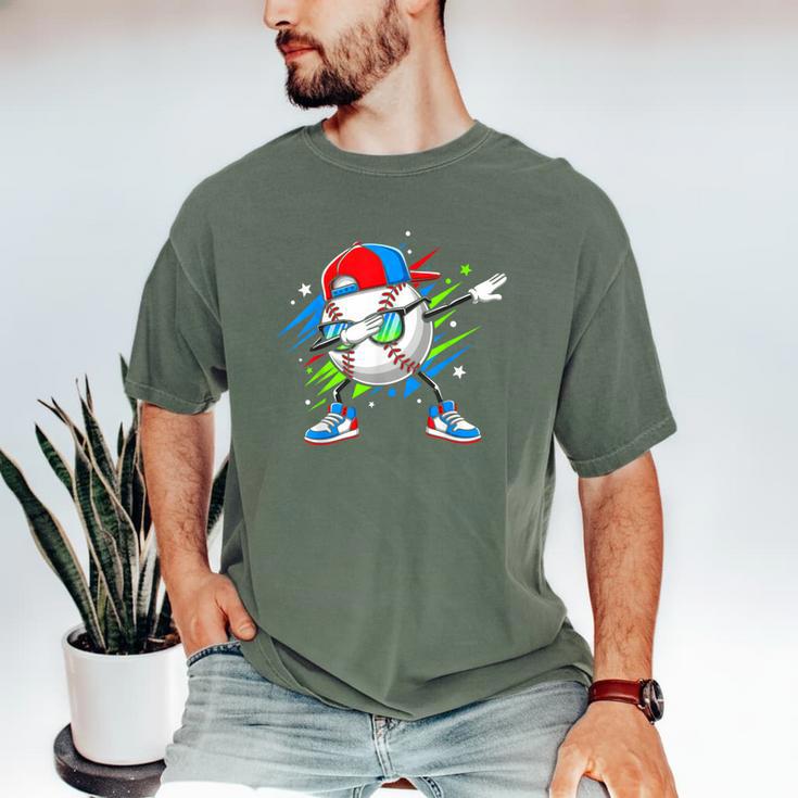 Baseball Dabbing Sports For Boys And Girls Game Day Men's Comfort Colors T-Shirt