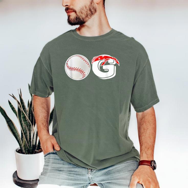 Baseball Dad Coach Men Baseball OG Old School Baller Men's Comfort Colors T-Shirt