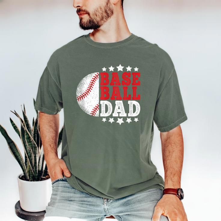 Baseball Dad Vintage Baseball Player Men Men's Comfort Colors T-Shirt